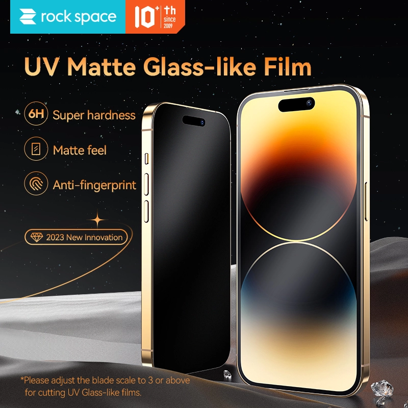 rock space on X: Tempered Glass Film or Hydrogel Film? Which do