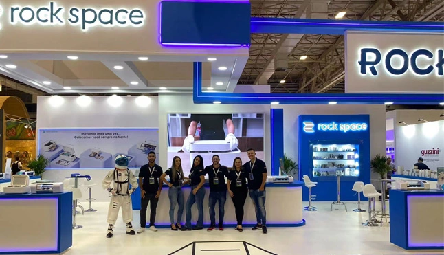 rock space's Cutting-Edge Solutions at Eletrolar Show 2023 Revolutionizes Phone Store Customization