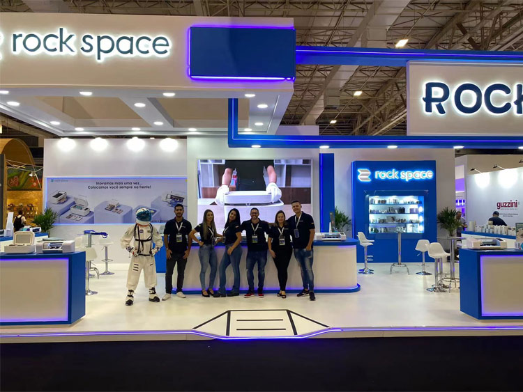 rock space's Cutting-Edge Solutions at Eletrolar Show 2023 Revolutionizes Phone Store Customization