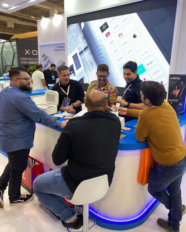 rock space's Cutting-Edge Solutions at Eletrolar Show 2023 Revolutionizes Phone Store Customization