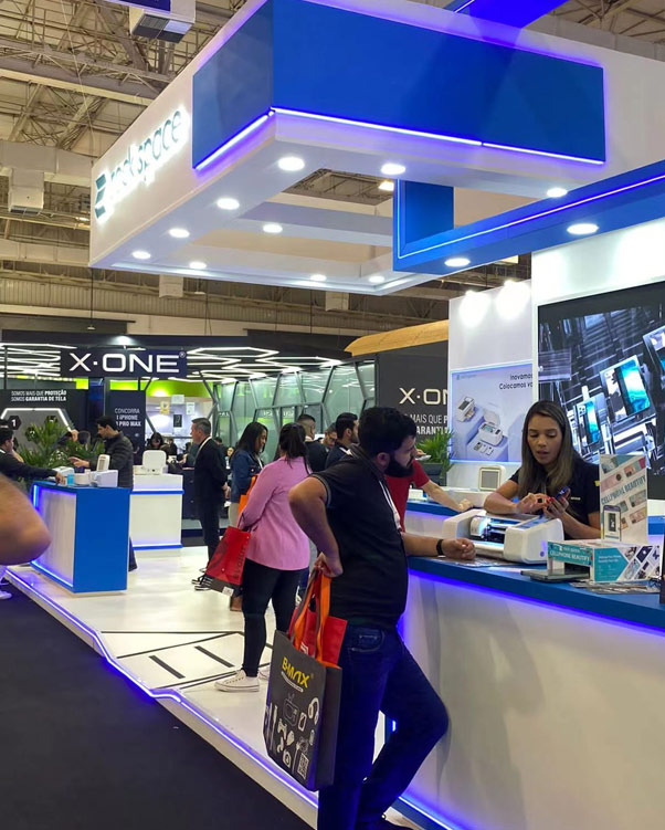 rock space's Cutting-Edge Solutions at Eletrolar Show 2023 Revolutionizes Phone Store Customization