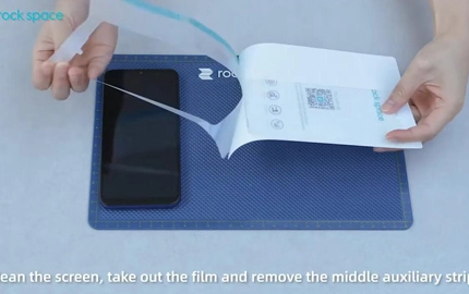 How To Install Middle Size Film