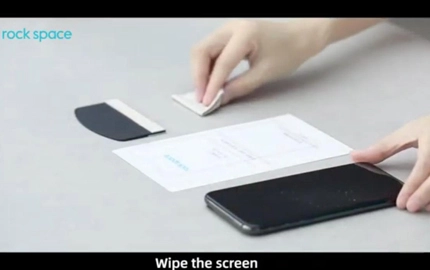 How to Install Rock Space Flexible Matte Film