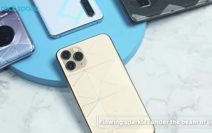 Make Your Phone Feel New Againrock Space Film Cutting Machine Translucent Geometric Back Film