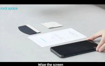 How to Install Rock Space Flexible Matte Film