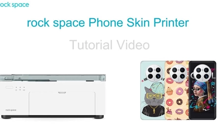 How to Use A Rock Space Phone Skin Printer