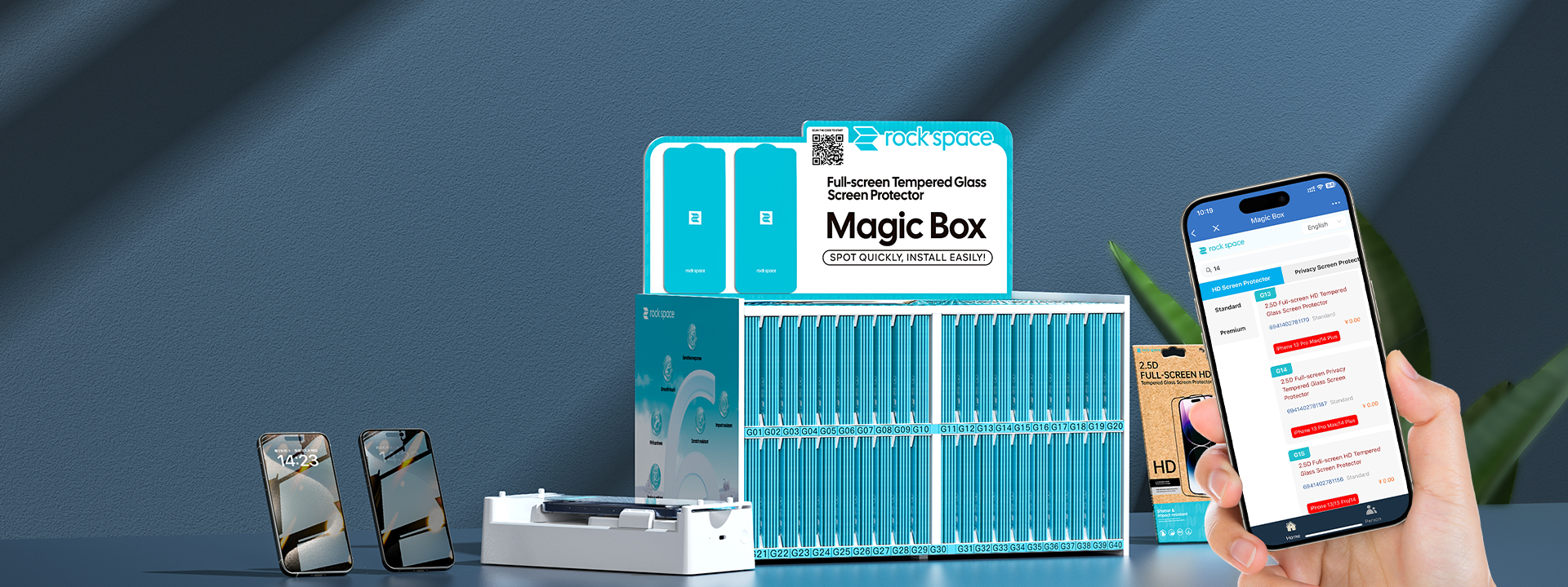 Tempered Glass Screen Protector Solution