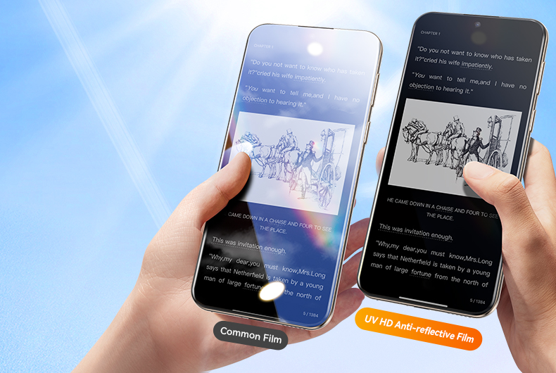 95% Light Transmittance in Strong Light