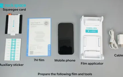 How to Apply Super Tough HD 7H Hybrid Glass Film