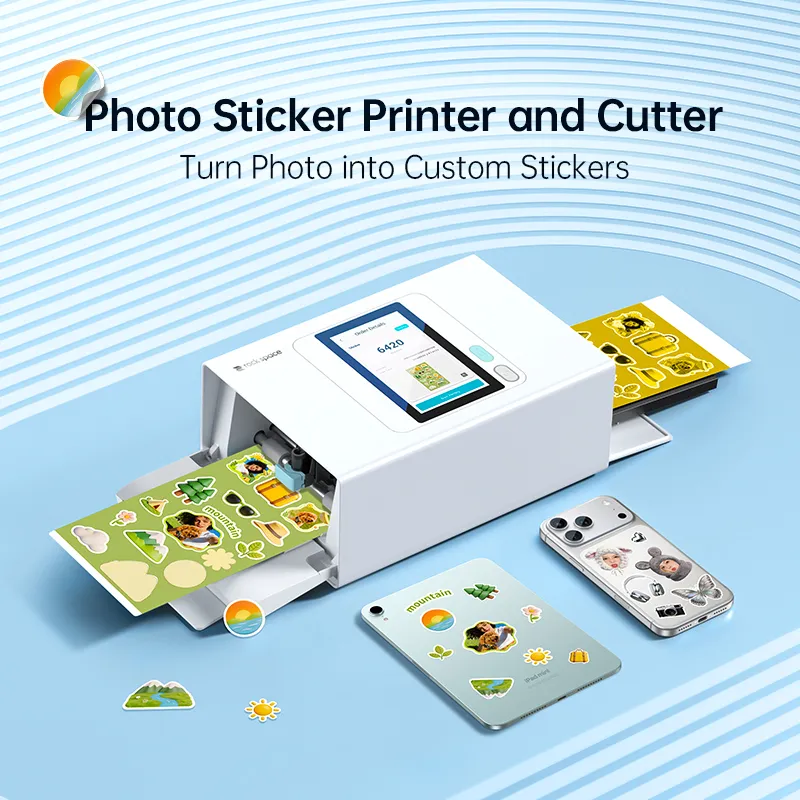 How Can the Photo Sticker Paper Set + Sticker Printer and Cutter Help Retail Stores Attract More Customers and Increase Revenue? Must-Have for B2B Merchants!