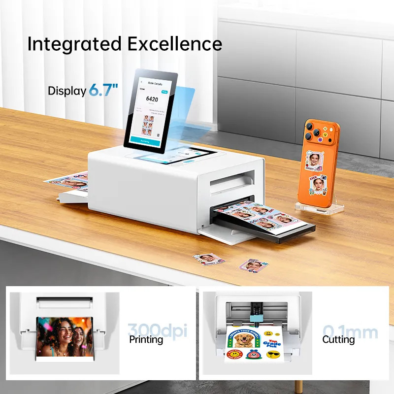 How to Easily Operate the RCL1005 Photo Sticker Printer and Cutter for Commercial Use