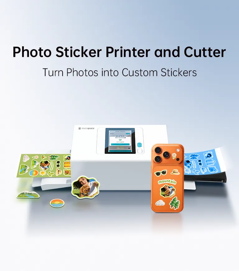 AI Photo Sticker Printer and Cutter