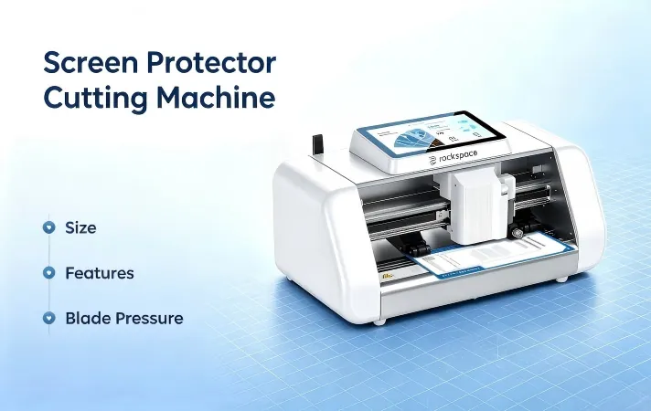 How to Choose a Screen Protector Cutting Machine: Size, Features, and Automatic Blade Pressure Explained