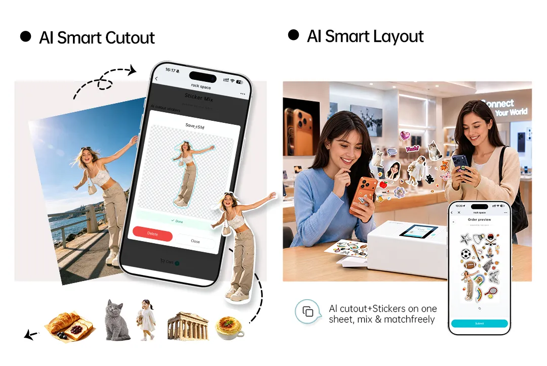 AI Sticker Mix & Templates | Faster Operation