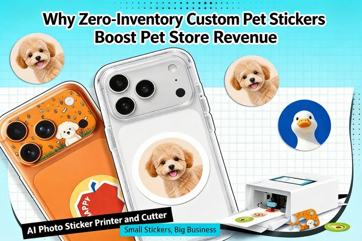 Why Zero-Inventory Custom Pet Stickers Boost Pet Store Revenue